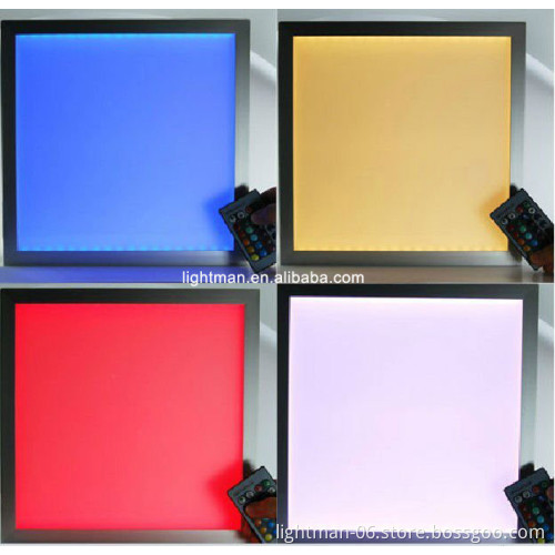 Public Place Lighting 36W Colored Ceiling Light Panel 60x60